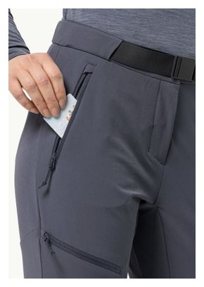 Dames Jack Wolfskin Ziegspitz Broek Grijs