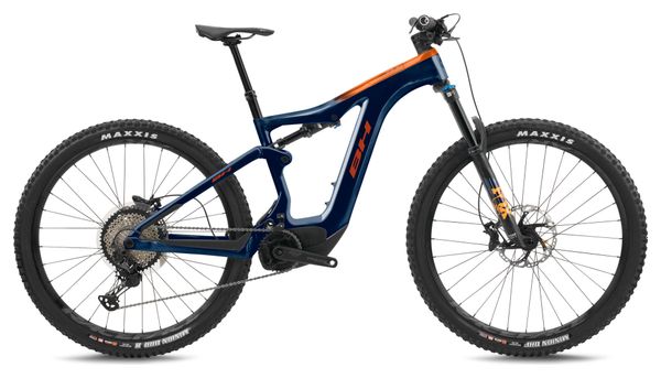 BH Atomx Lynx Carbon Pro 8.7 Shimano Deore/XT 12V 720 Wh 29'' Bicicleta eléctrica de montaña con suspensión total Azul/Naranja
