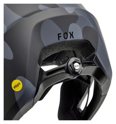 Fox Dropframe Pro Helm Schwarz / Camo