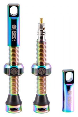  Kroma SB3 Tubeless Presta Valves (Oil Slick)