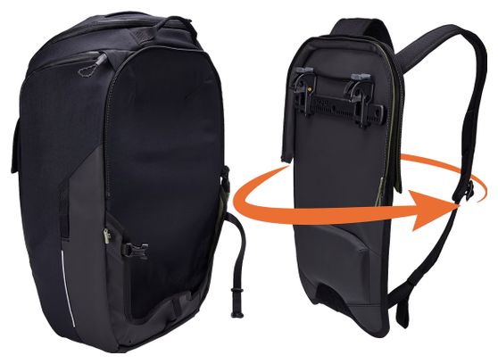 Thule Paramount 26L Backpack / Luggage Carrier Bag Black