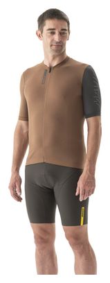 Mavic Essential Bronze/Carbon Short Sleeve Jersey