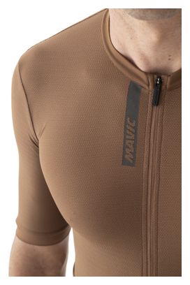 Mavic Essential Bronze/Carbon Short Sleeve Jersey