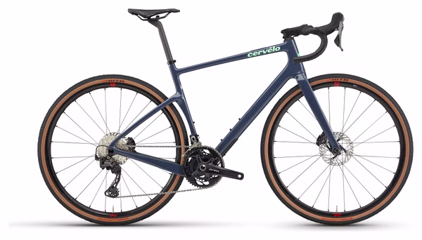 Cervélo Aspero Gravel Bike with Shimano GRX 820 12-speed drivetrain, 700 mm, Blue - Display Model