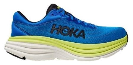 Hoka Bondi 8 Running Shoes Blue/Green Men