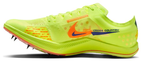 Nike ZoomX Dragonfly XC Yellow/Blue/Orange Men's Track &amp; Field Shoes