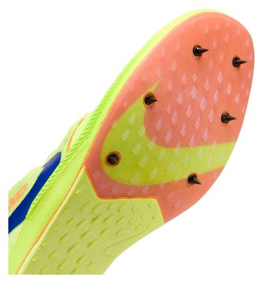 Nike ZoomX Dragonfly XC Yellow/Blue/Orange Men's Track &amp; Field Shoes