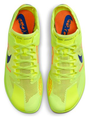 Nike ZoomX Dragonfly XC Yellow/Blue/Orange Men's Track &amp; Field Shoes