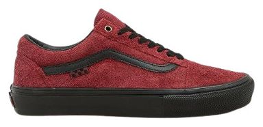 Vans Skate Old Skool Hairy Suede Red Bordeaux