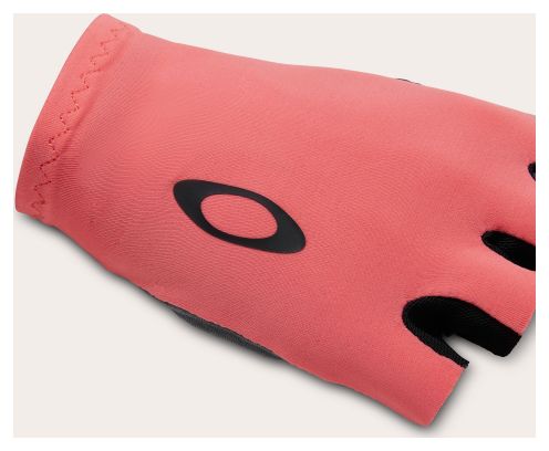 Oakley Drops Road 2.0 korte handschoenen, koraal