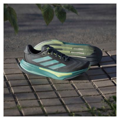 Chaussures Running adidas Performance Supernova Prima 2 Noir/Vert Homme