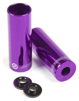 Salt AM Steel Pegs 14 mm Purple