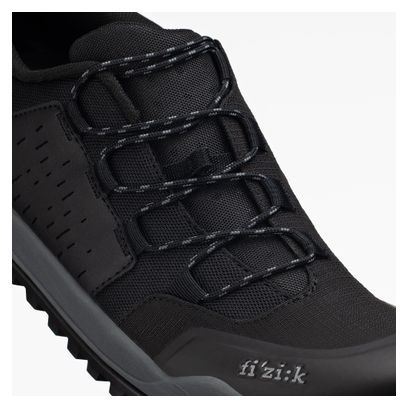 Pair of Fizik Terra Ergolace X2 Flat Shoes Black | Alltricks.com
