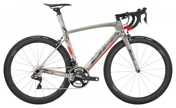 Vélo de Route BH G7 Pro 5.5 Shimano Ultegra Di2 11v Gris / Rouge 2020