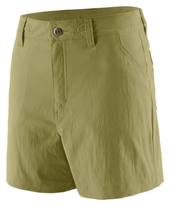 Pantaloncini Patagonia Quandary 5 in. Verde Donna