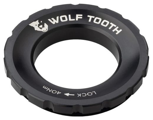 Wolf Toolth Externe Centerlock-Mutter Schwarz