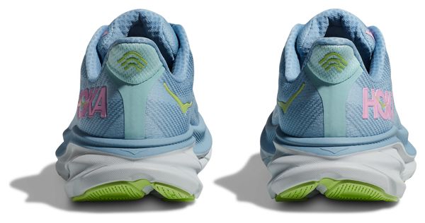 Running Shoes Hoka One One Clifton 9 Large D Blue Pink Women  display picture 1