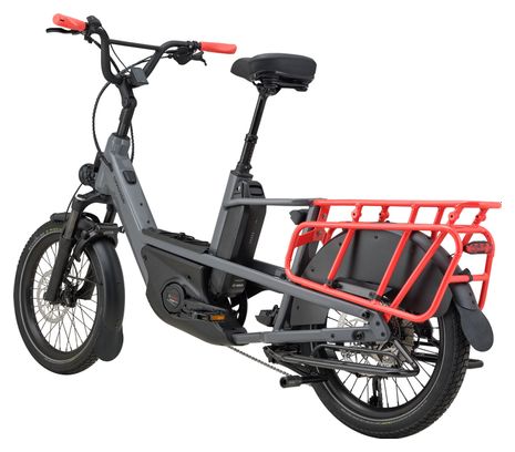 Cannondale Cargowagen Neo 2 Electric Longtail Cargo Bike Shimano Deore 10S 545Wh 20'' Grey