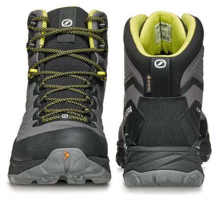 Chaussures de Randonnée Scarpa Rush Trek LT Gore-Tex Gris/Jaune