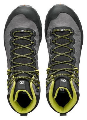 Chaussures de Randonnée Scarpa Rush Trek LT Gore-Tex Gris/Jaune