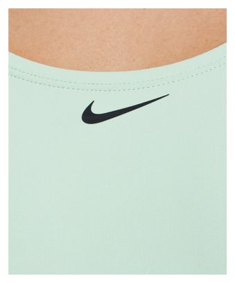 Nike Swim Fusion Logo Tape Badeanzug Grün Damen