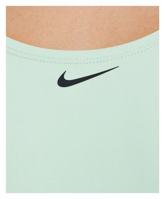 Nike Swim Fusion Logo Tape Green Women's Swimsuit