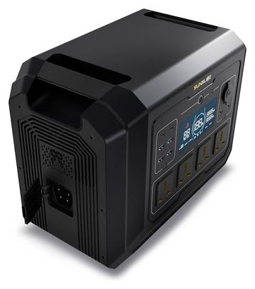 Station d'Énergie Portable Sunslice Gravity 1024 1024Wh 2000W LiFePO4 Noir