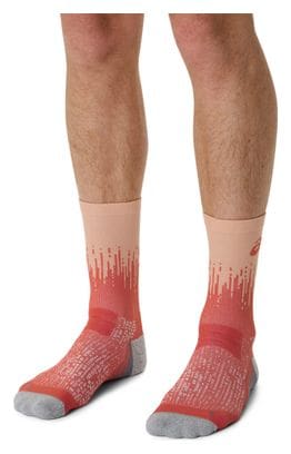 Chaussettes Asics Performance Run Crew Orange/Rouge