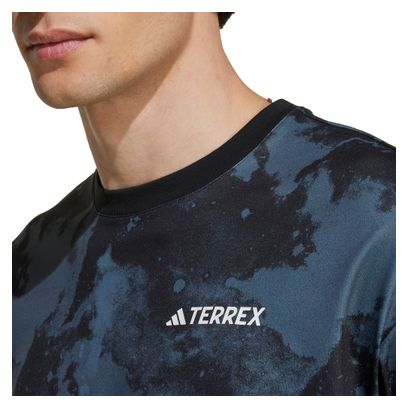 T-hhirt short sleeves adidas Terrex National Geographic Camo/Black Unisex