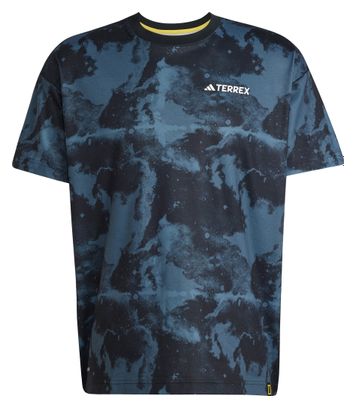 T-hhirt short sleeves adidas Terrex National Geographic Camo/Black Unisex