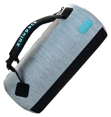 Sac week-end étanche 32L IP66 TPU gris turquoise Zulupack