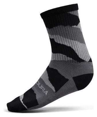 Endura Peak Camo Socken Schwarz