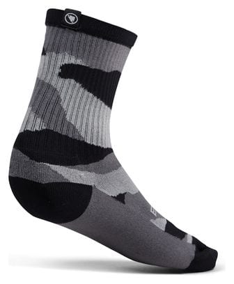 Endura Peak Camo Socken Schwarz