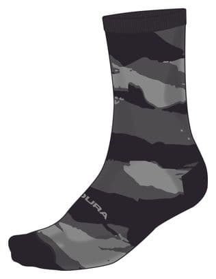 Endura Peak Camo Sokken Zwart