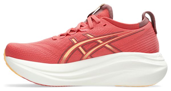 Chaussures Running Asics Gel-Nimbus 27 Rose/Orange Femme