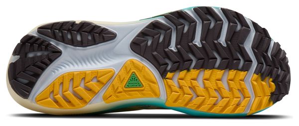 Brooks Ghost Trail Beige/Blau Herren Trailrunning-Schuhe