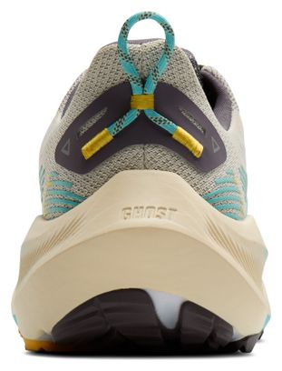 Brooks Ghost Trail Beige/Blau Herren Trailrunning-Schuhe