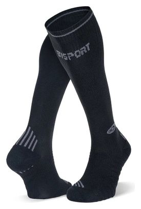 BV Sport Run Compression Socks Black Grey