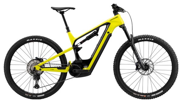 Cannondale Moterra Neo Carbon 2 Shimano SLX/XT 12V 750 Wh 29'' Yellow Highlighter All-Suspension Electric Mountain Bike
