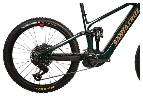 Mountain bike elettrica full suspension Santa Cruz Vala C 70 Sram 12V 600Wh Bosch 100 Nm MX (29/27,5'') Midnight Green 2026