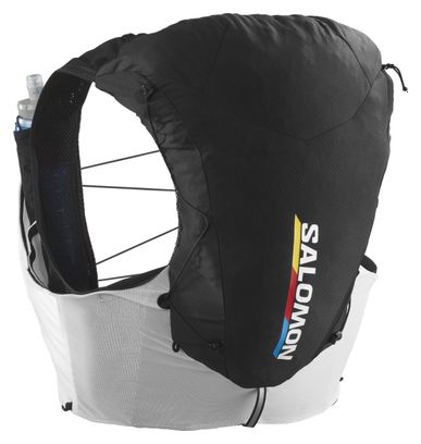 Sac d'hydratation Salomon ADV Skin 12 Race Flag Noir Blanc Unisex