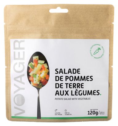 Repas Lyophilisé Voyager Salade de Pomme de Terre aux Légumes 120g