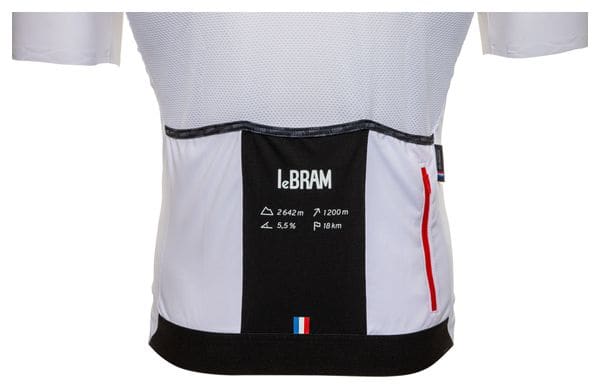 LeBram Galibier Short Sleeves Jersey White