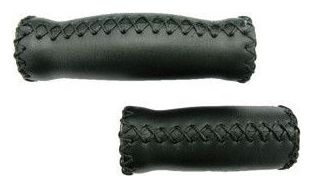 VELO Grips Cuir 92/127Mm Noir (Paire)