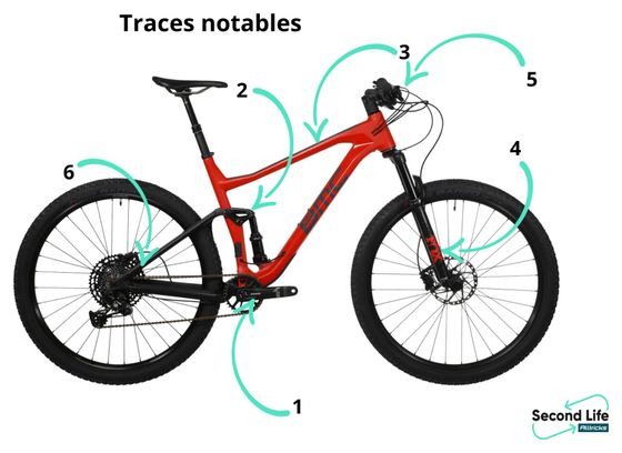 Gereviseerd product - BMC Agonist 02 Sram NX Eagle 12V 29' Mountainbike Rood 2020