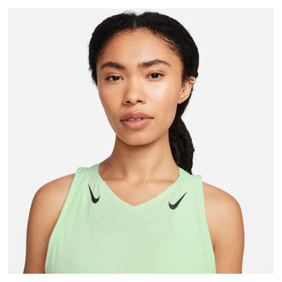 Camiseta de Tirantes Nike Dri-Fit ADV Aeroswift Mujer Verde
