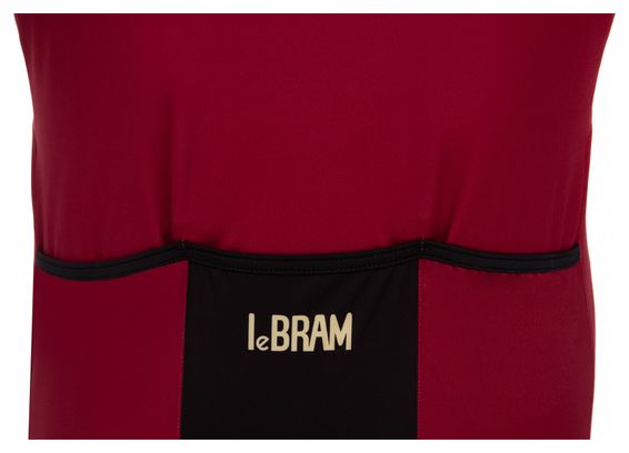 LeBram Arpettaz Bordeaux Short Sleeve Jersey Tailored Fit