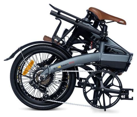 Vélo Electrique Pliant de Ville, E-Bike E-18TEEN, Aluminium, SHIMANO 7V, Batterie Ion Lithium 36V 9Ah