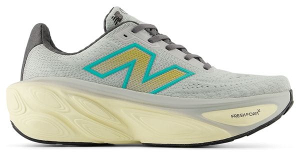 Chaussures Running New Balance Fresh Foam X More v5 Gris/Bleu/Jaune Homme