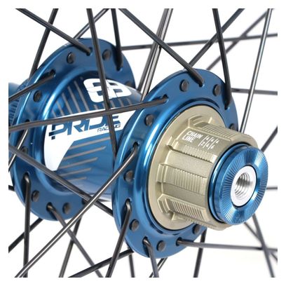 Paire de Roues Alu Expert SD M08 Disc Pride Control 36h Bleu